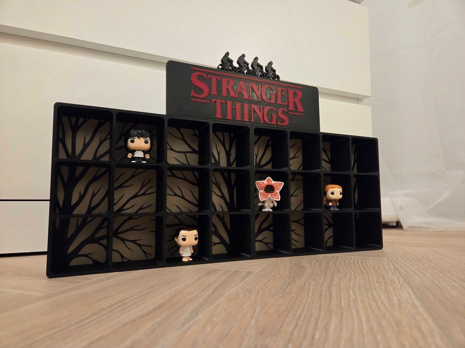 Półka na figurki Kinder Joy - Stranger Things