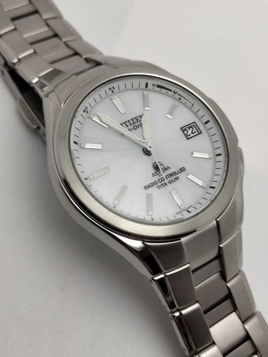 Титановые часы Citizen Attesa Eco-Drive ATD53-2613 - солнечная батарея, радиосинхронизация, сапфир. Made in Japan