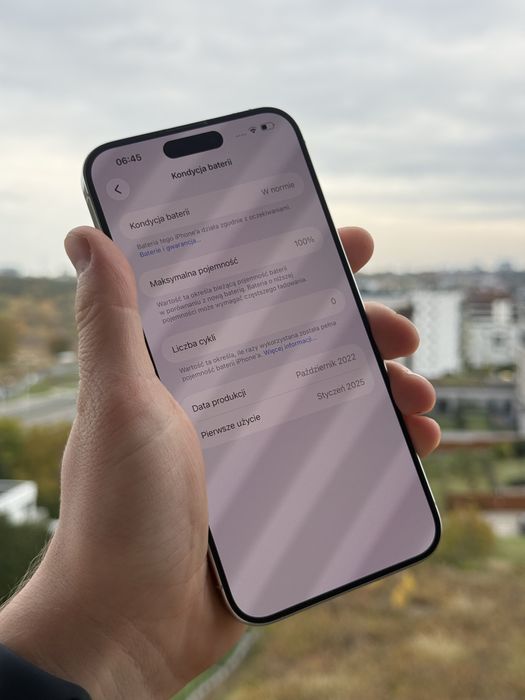 Iphone 15 pro max 256gb 100%