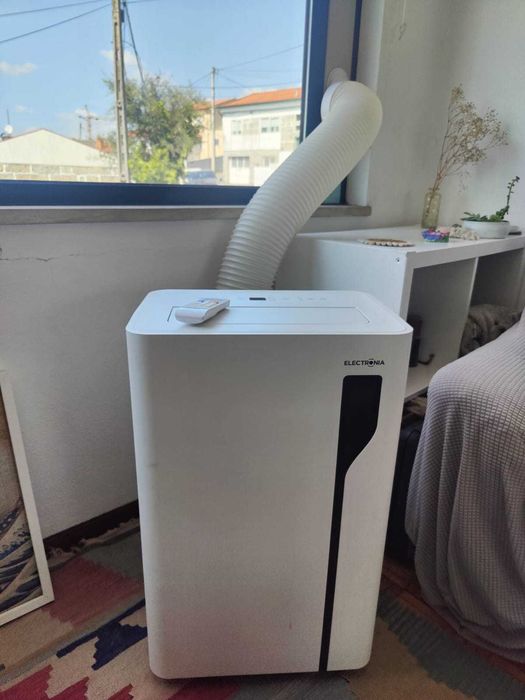 Ar Condicionado Portátil Electronia ACBKYR41 – Usado, Poucas Utilizações