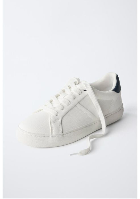 Білі базові кеди Zara 35р.