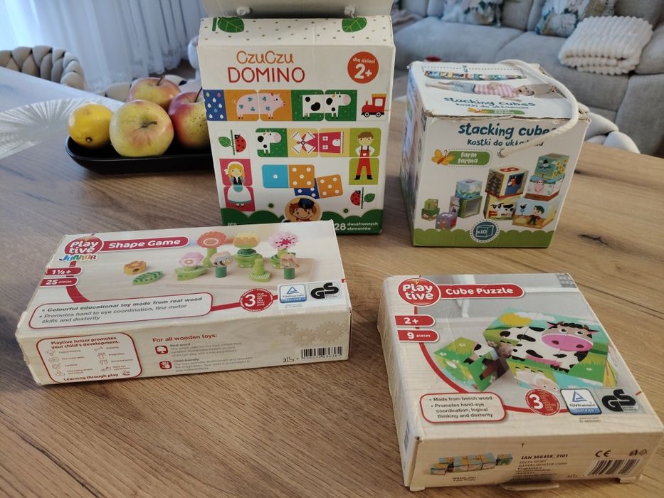zestaw zabawek + gratis