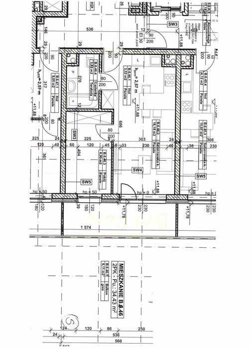 Bałtycka 11C 2pok. 4p/4 klimatyzacja balkon ogrzewanie podłogowe 2019 plaża zachodnia port rybacki ścieżka rowerowa - Widok 5