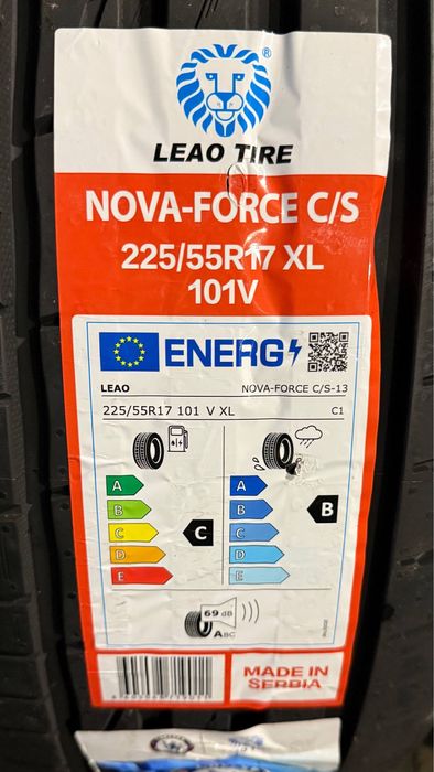 225/55 R17 101V XL Leao Nova-Force C/S летняя
