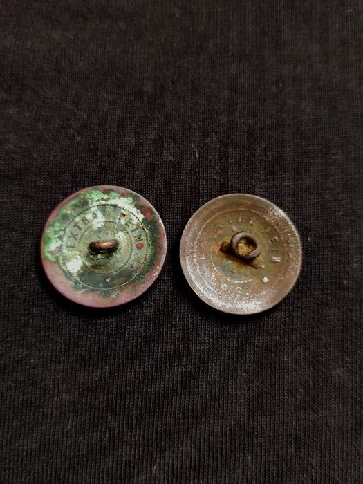 Wyprzedaż kolekcji pruskie guziki urzędnicze 1889