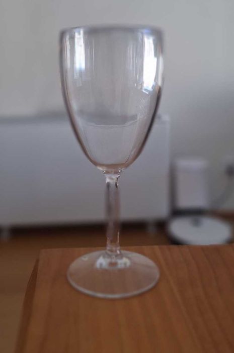 Copo de Vinho/Cocktail em Acrílico de Alta Qualidade – Caixa com 24 Un