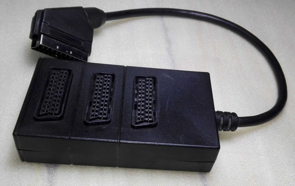 Vintage 3-Way SCART Multi-Connector64750628466178123