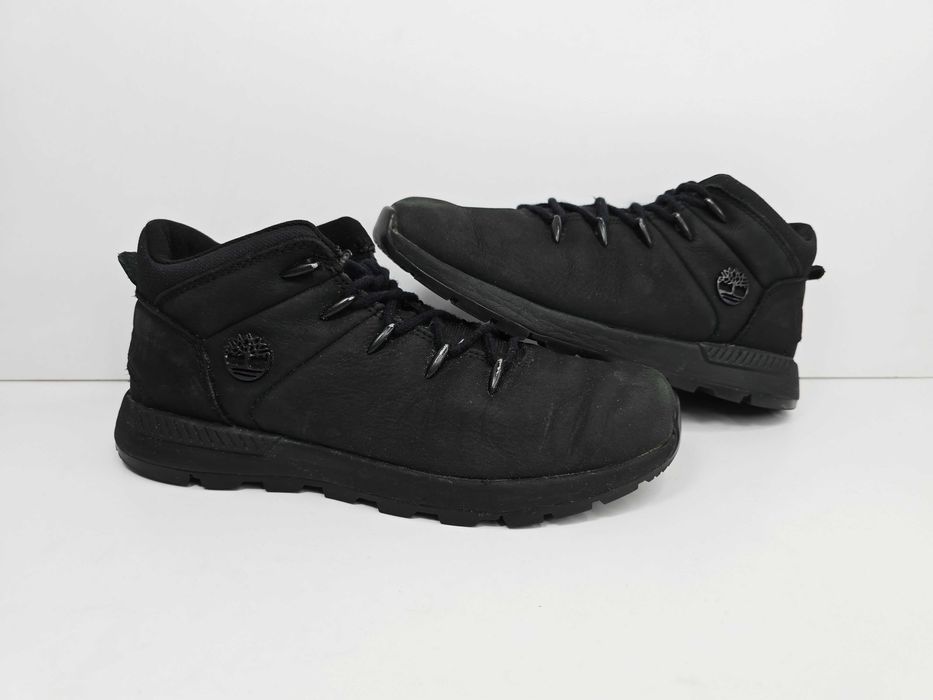 Timberland Sprint Trekker buty czarne skórzane 38