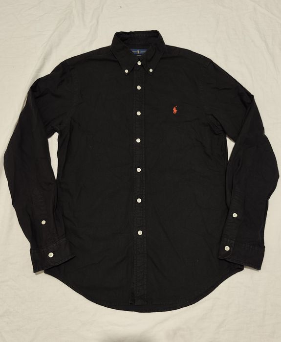 Koszula męska czarna Polo Ralph Lauren M slim fit