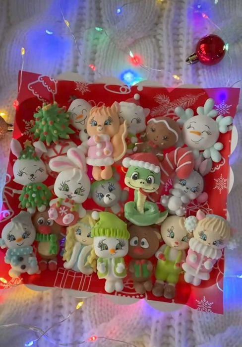 ,Маршмеллоу ручної роботи, подарунки до Святого Миколая,на Різдво