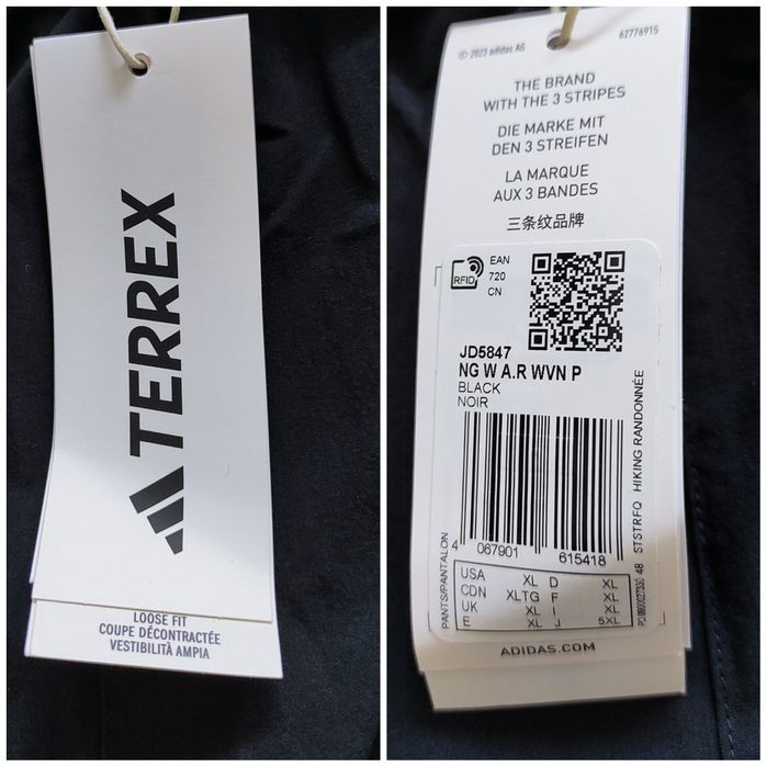 XL-XXL Adidas Terrex оригінальні жіночі трекінгові штани