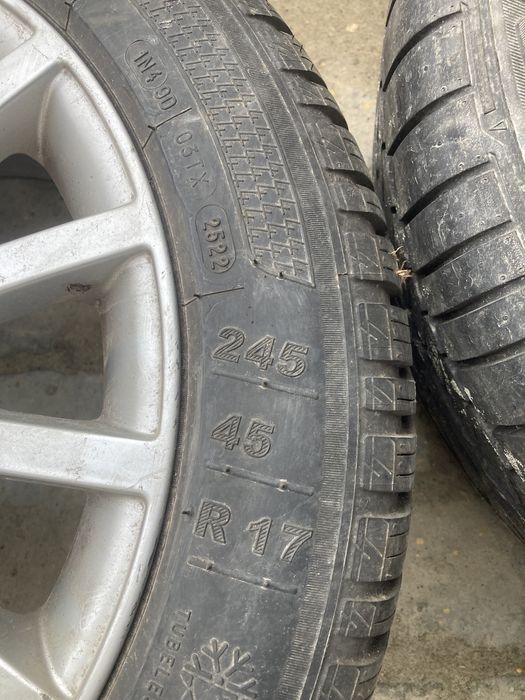 Диски титани колеса audi a6 c6 a4 b7 r17 5.112 et 48