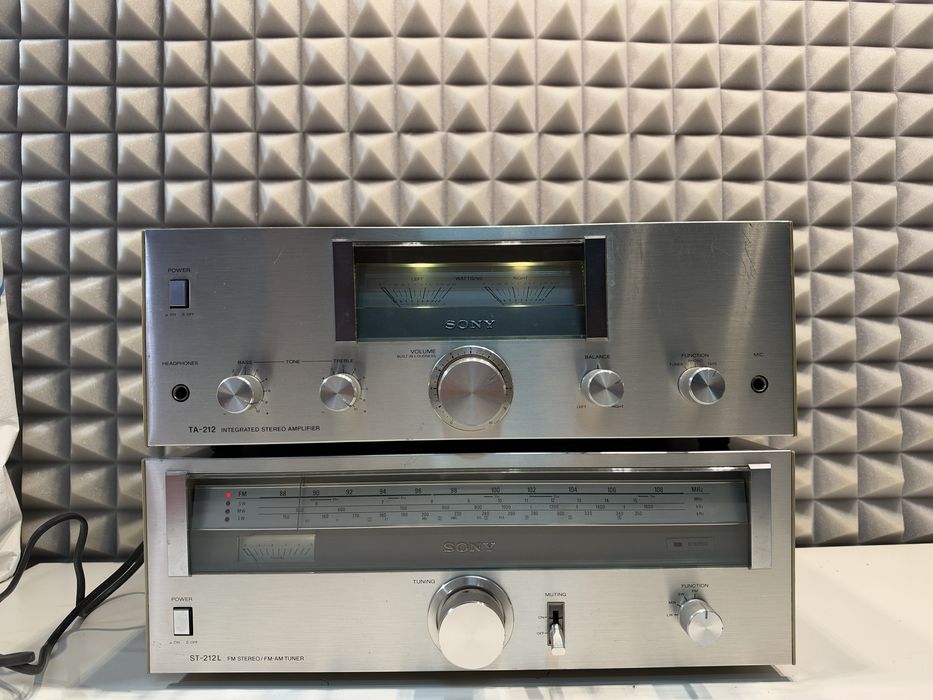 Wzmacniacz Sony TA 212 + Tuner Sony ST 212 L