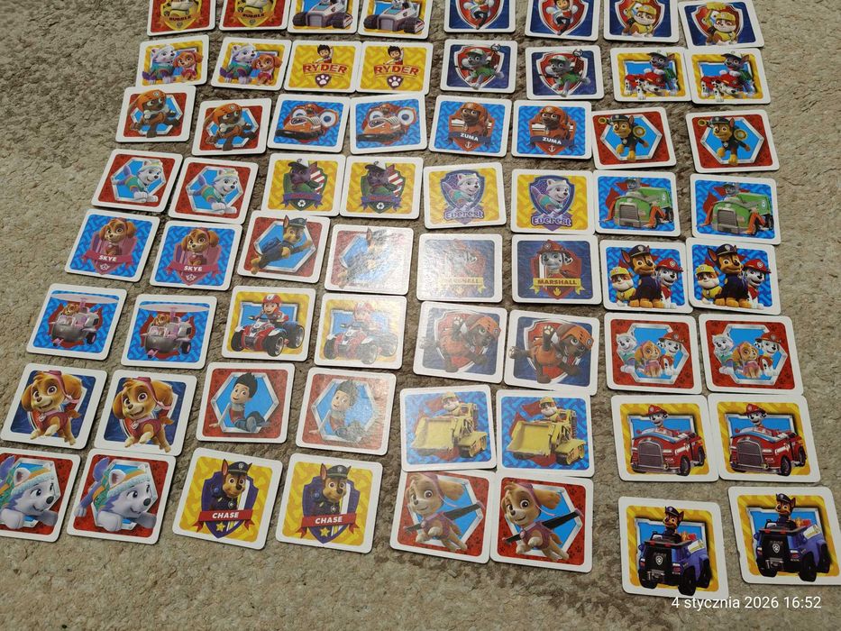 Psi Patrol. Memory i Gra chińczyk - PopUp