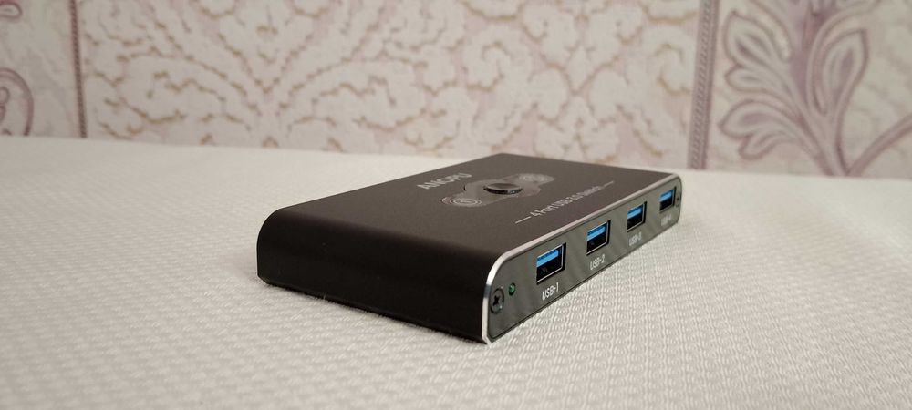 Переключатель Коммутатор Хаб Hub KVM Switch Anopu KS-001