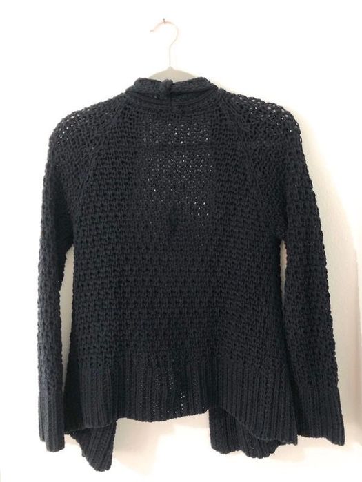 Cardigan básico de malha