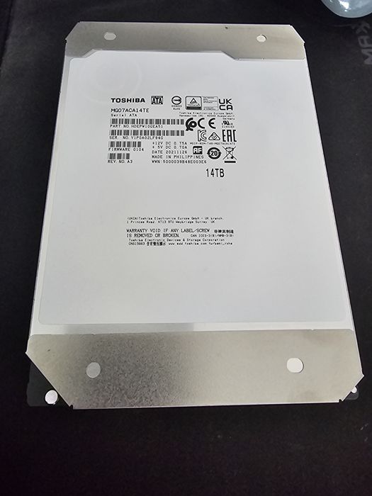 Dysk HDD Toshiba 14tb