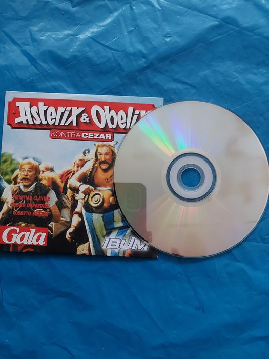 płyta DVD dla dzieci Asterix i O belix kontra Cezar