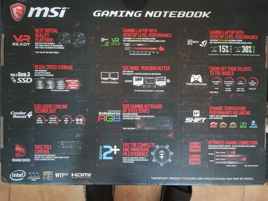 Laptop MSI GV 7RD