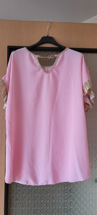 Bluzka damska rozowa
