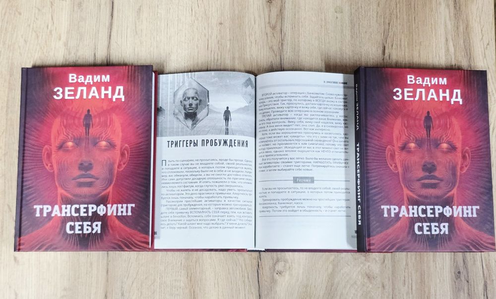 Трансерфинг себя. Вадим Зеланд (твердая обложка и мягкая).