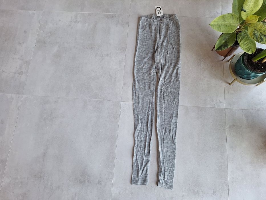 Legginsy termiczne wełniane Cubus 100% merino wool bielizna termoaktywna