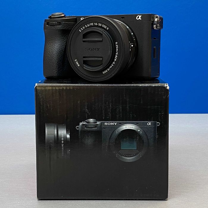 Sony Alpha A6700 (26MP) + E PZ 16-50mm f/3.5-5.6 OSS II | | 3 ANOS DE GARANTIA