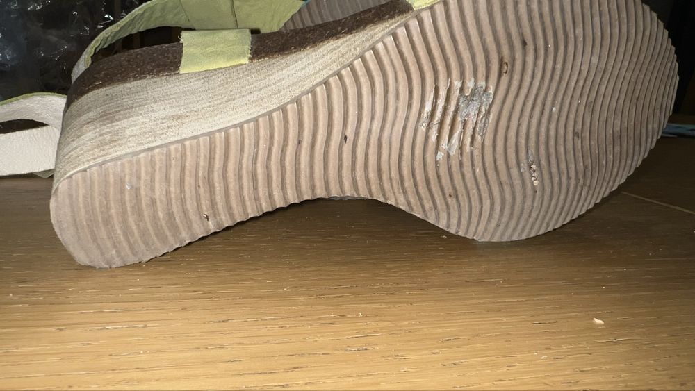 Sandały damskie Bio form 38 skóra naturalna