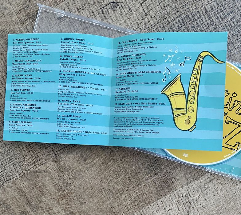 Latino Jazz płyta cd