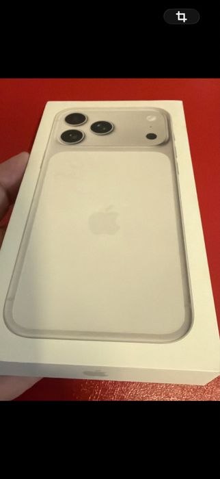 Iphone 17 pro Max Silver  256GB Novo .
