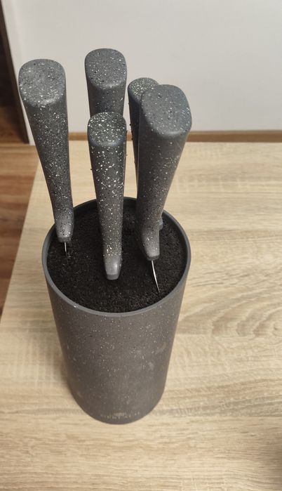 Zestaw Noży w bloku Gerlach SMART GRANIT. Stan bdb. Polecam