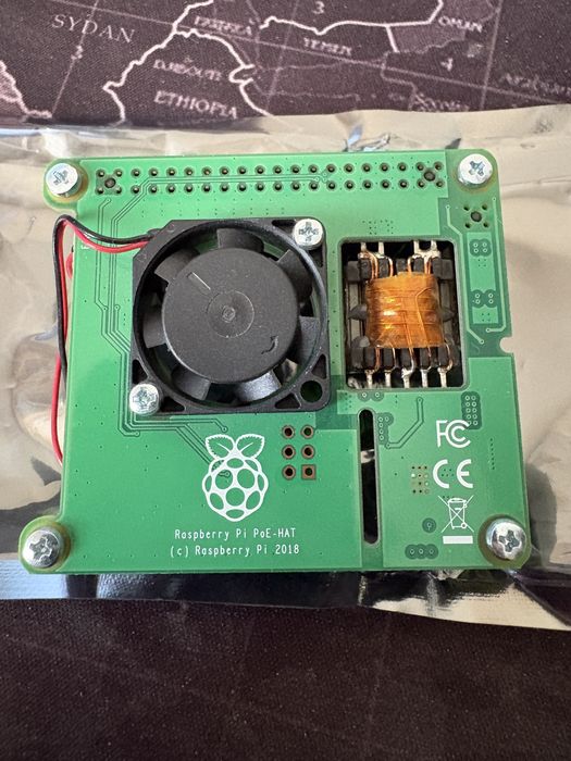 Raspberry Pi modul PoE