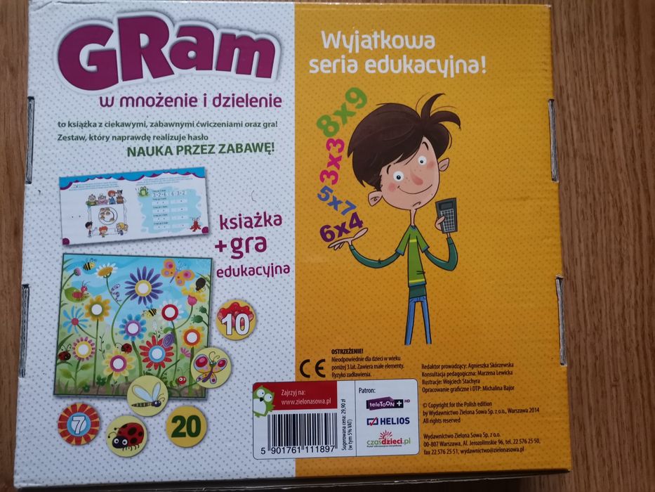 Gra w mnożenie dla dzieci