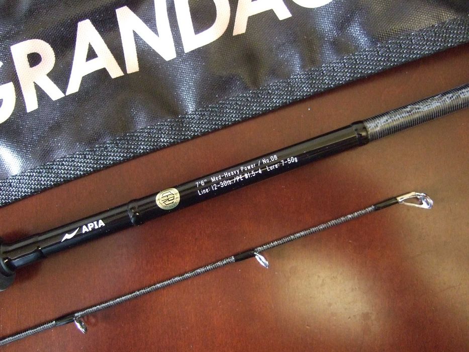 Кастингові вудлища Apia, Jackall, Shimano...