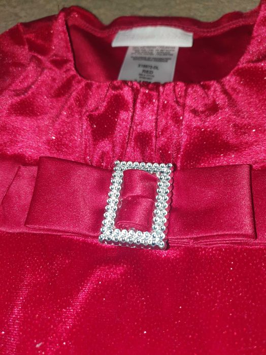 Niemowlęca sukieneczka świąteczna od Bonnie Baby