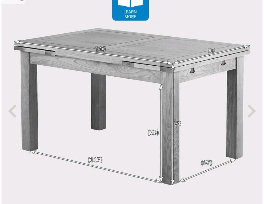 Stół dębowy rozkładany 6-10 osób