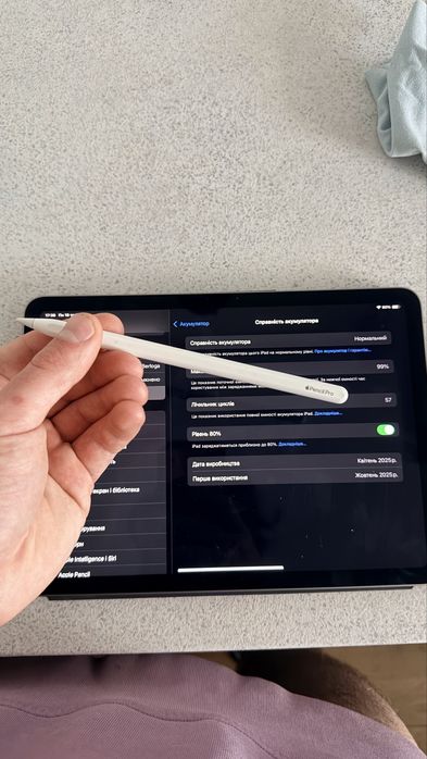 Ipad air m3 11 дюймів/ apple pencil pro