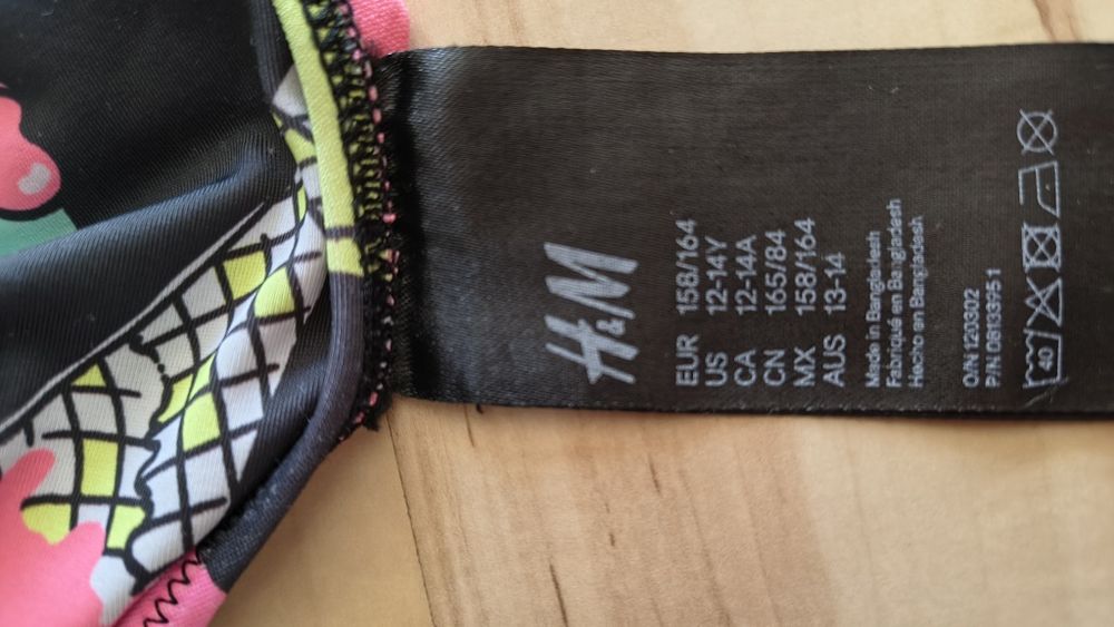 Piękny strój kąpielowy H&M rozm. 158-164