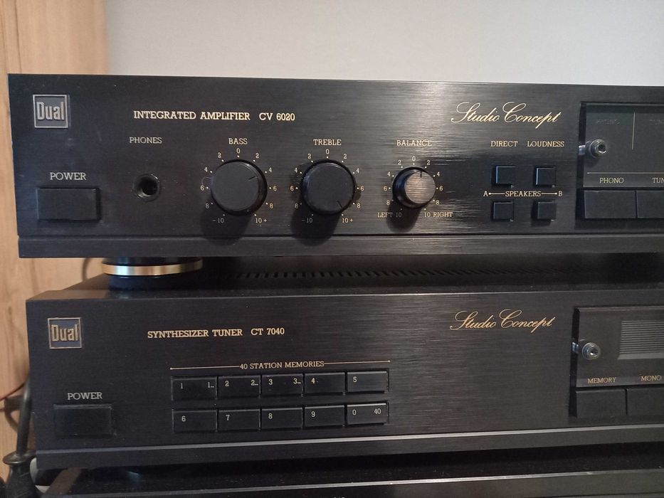 DUAL z serii Studio Concept : wzmacniacz CV 6020 i tuner CT 7040