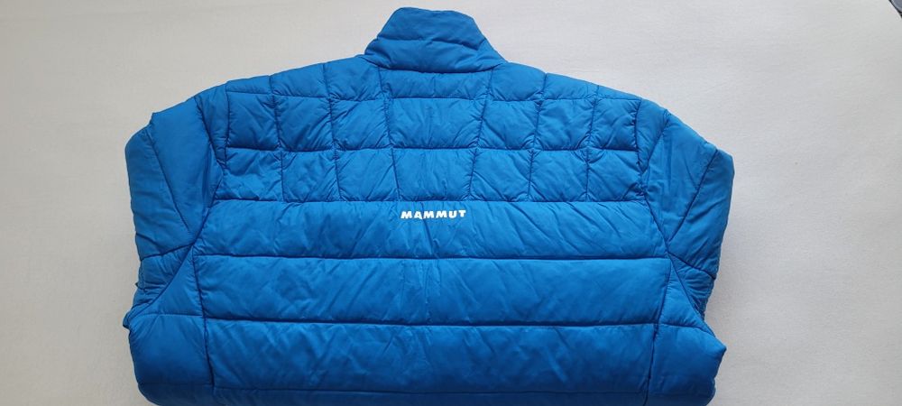 Kurtka Mammut roz M przejsciowa ocieplana glacier blue nowa meska