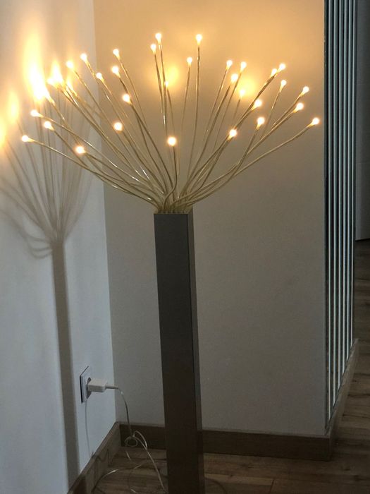 Lampa stojąca led, drzewko ikea