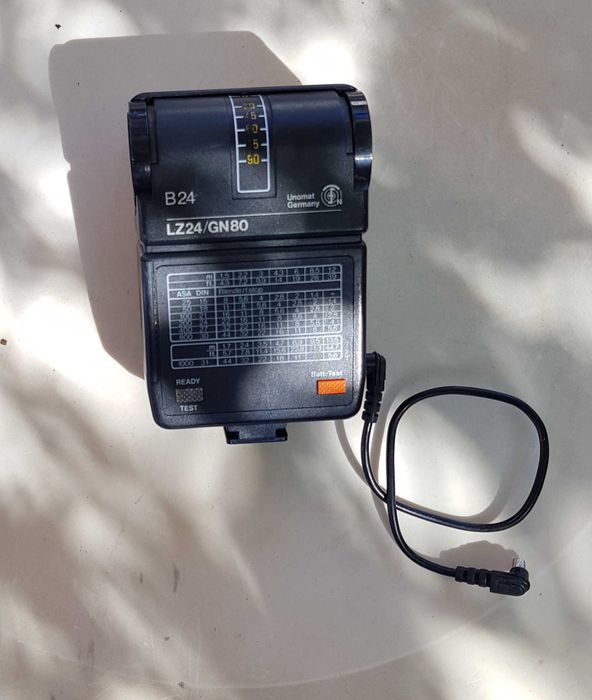 Flash Unomat B24 auto de câmara ou Maquina Antiga