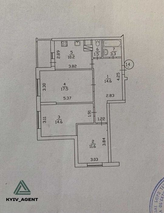 3-комнатная квартира по адресу ул. Урловская (площадь 75 м²) - Atlanta.ua - фото 8
