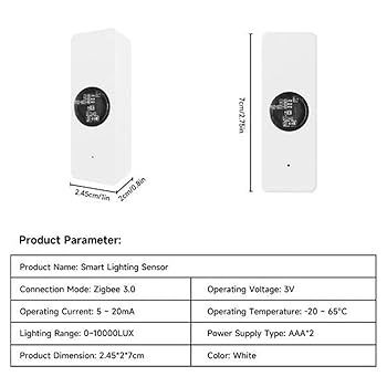 Sensor Luz Zigbee