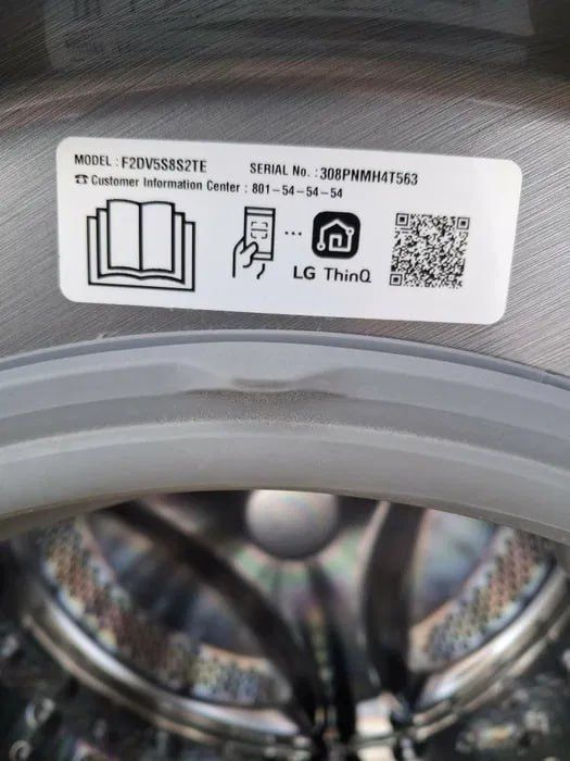 Пральна машинка із сушкою LG F2V5GG9T! Доставка!