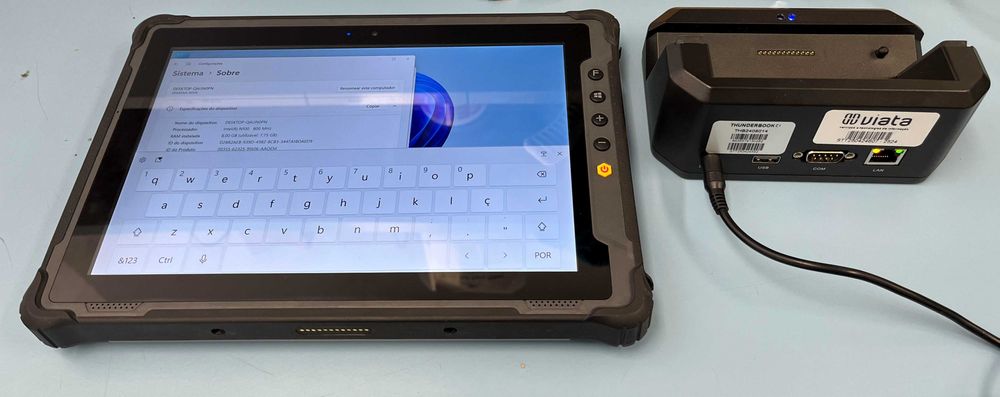 Tablet Rugged Thunderbook Spartan W100