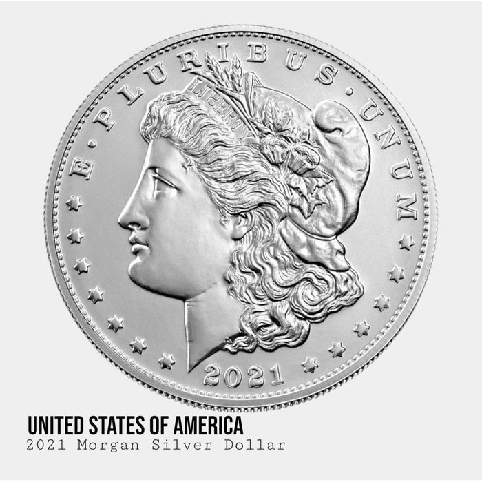 Morgan Peace Dollar 2021-2025 | Срібний долар США | Срібна монета США | US Mint | Proof UNC Reverse Proof | Інвестиційне срібло | USA | OGP COA