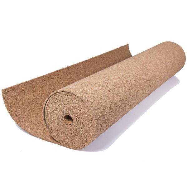 Rolo Cortiça Pavimento 2/3/4/5MM Isolamento Térmico Acústico