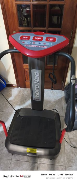 placa vibratória vibromed