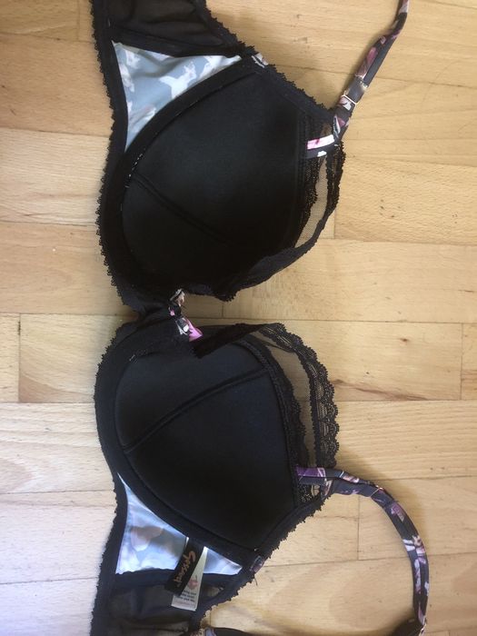 Komplet biustonosz figi Gossard Iris półusztywniany 65F 65E 30E S M